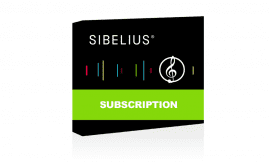 Avid Sibelius Subscription RENEWAL